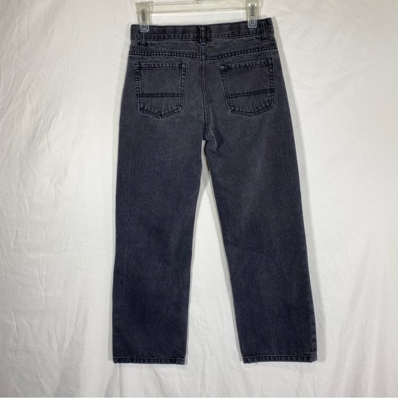 Arizona Jean Co Boy’s Distressed Faded Black Relaxed Fit Jeans - Picture 3 of 8